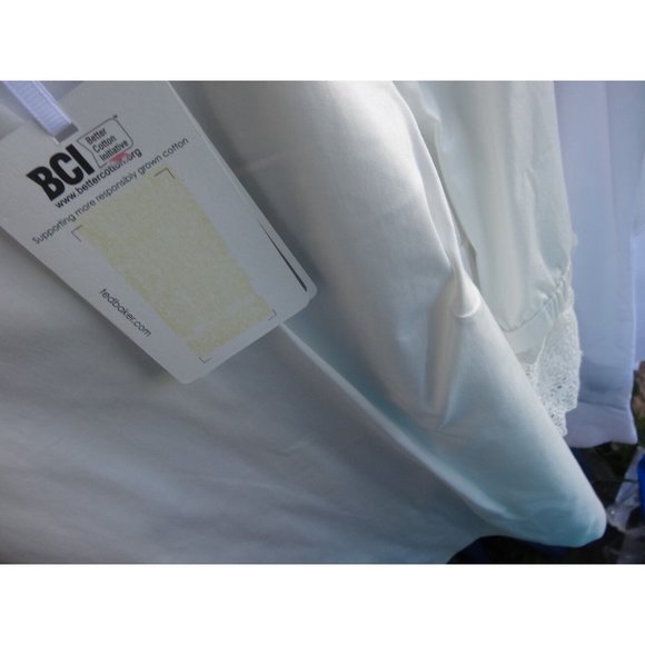 Ted Baker London Frolta 5 Cream Broderie TDF Lace Sleeves Cotton Washable AS IS - Picture 12 of 12